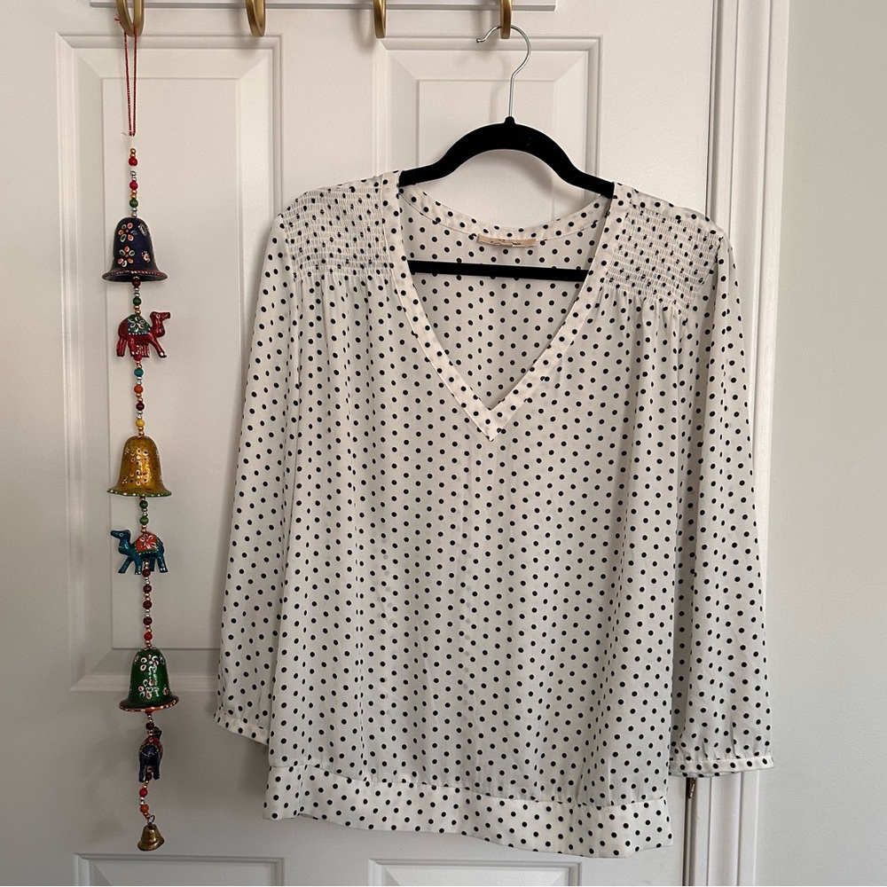 Serein- Polka Dot Blouse